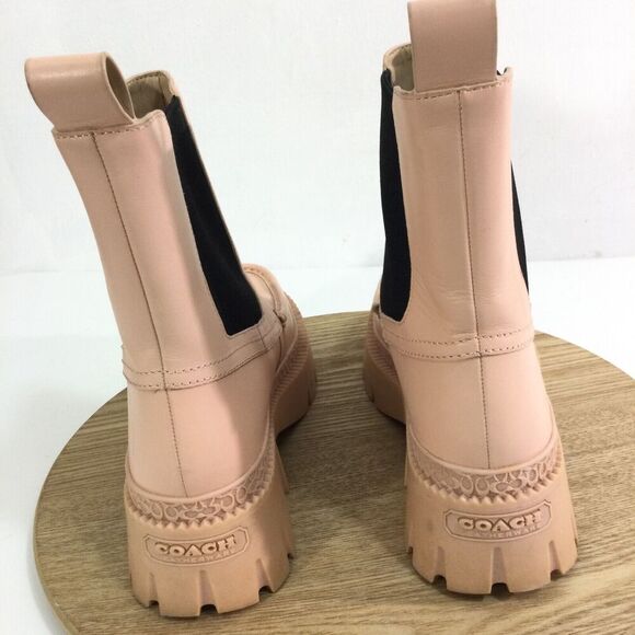 Coach Womens Joey Bootie Faded Peach Boots Shoes Size 6.5B - Picture 7 of 16